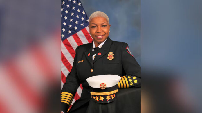 Rockdale County’s Fire Chief Marian McDaniel