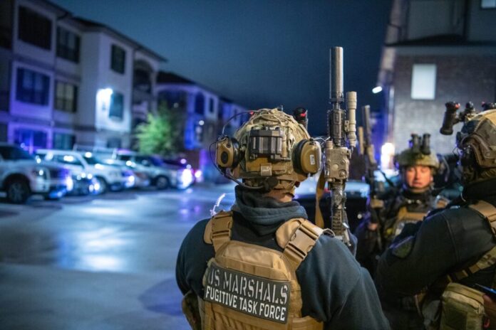 U.S. Marshals operate in Houston