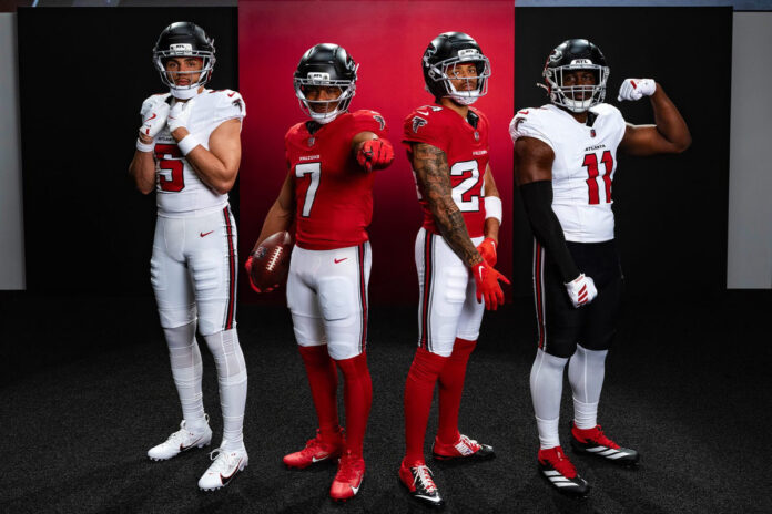 Atlanta Falcons new jerseys 2026 uniform reveal