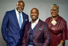 Dr. George I. Crawford Jr., Dr. Marcus H. Crawford, and Dr. Christine Ruth Crawford, siblings and alumni of Spelman College and Morehouse College