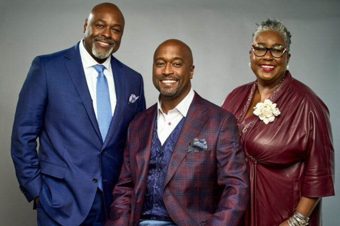 Dr. George I. Crawford Jr., Dr. Marcus H. Crawford, and Dr. Christine Ruth Crawford, siblings and alumni of Spelman College and Morehouse College