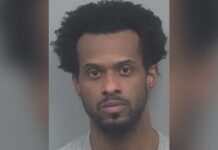 Jerren Clark mugshot after Gwinnett County arrest for allegedly sending explicit photos