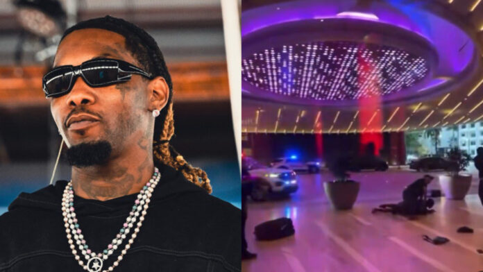 Offset shot near Seminole Hard Rock Hotel & Casino in Hollywood, Florida