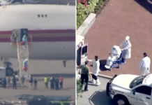 Patients connected to the hantavirus outbreak arrive in Atlanta for treatment at Emory University Hospital
