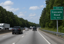 I-285 near Cascade Road