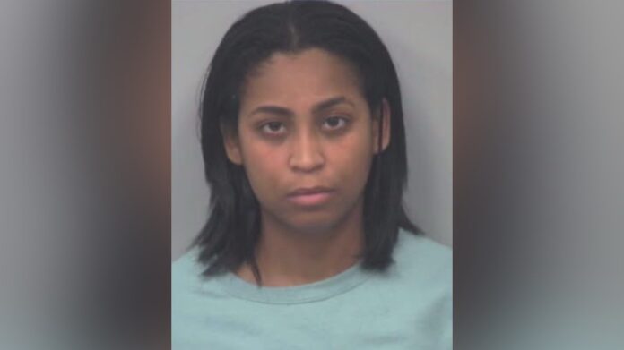 Deja Coleman mugshot after 1-year-old dies in hot car at Northside Gwinnett Hospital